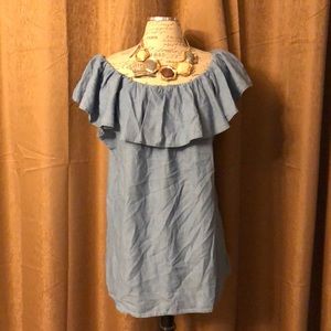 Faded Glory denim blouse